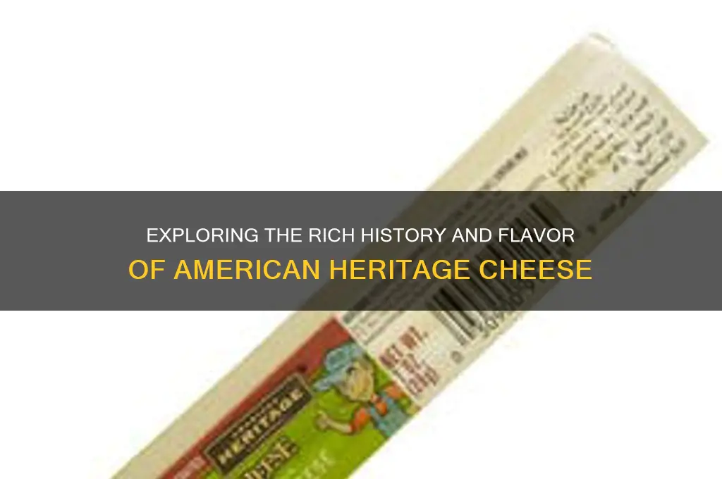 am heritage cheese
