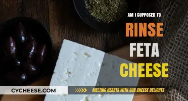 Rinsing Feta Cheese: Do's and Don'ts