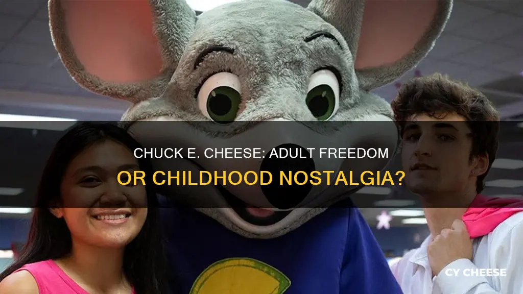 are adults free at chuck e cheese