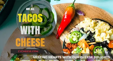Cheesy Debate: Are All Tacos Truly Meant to Have Cheese?