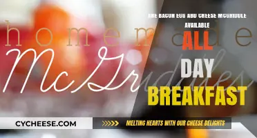 Bacon, Egg, and Cheese McGriddles: All-Day Breakfast Availability Explained