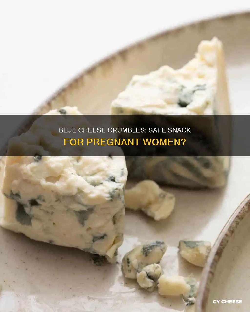 are blue cheese crumbles ok for pregnant women