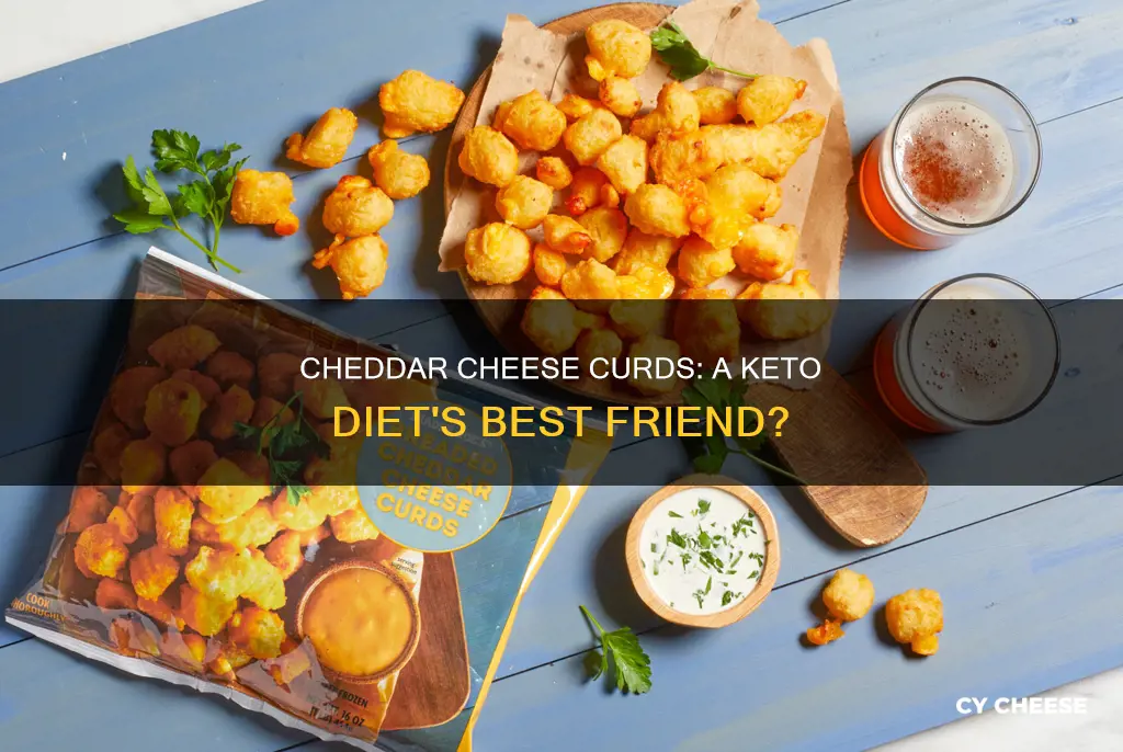 are cheddar cheese curds keto