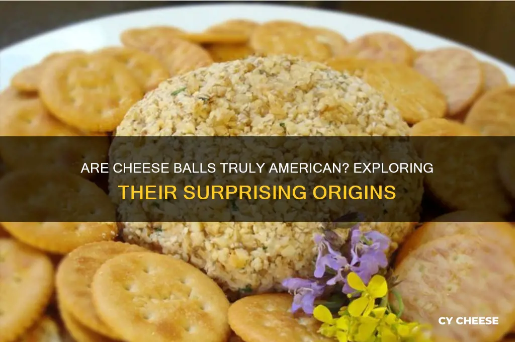 are cheese balls from america