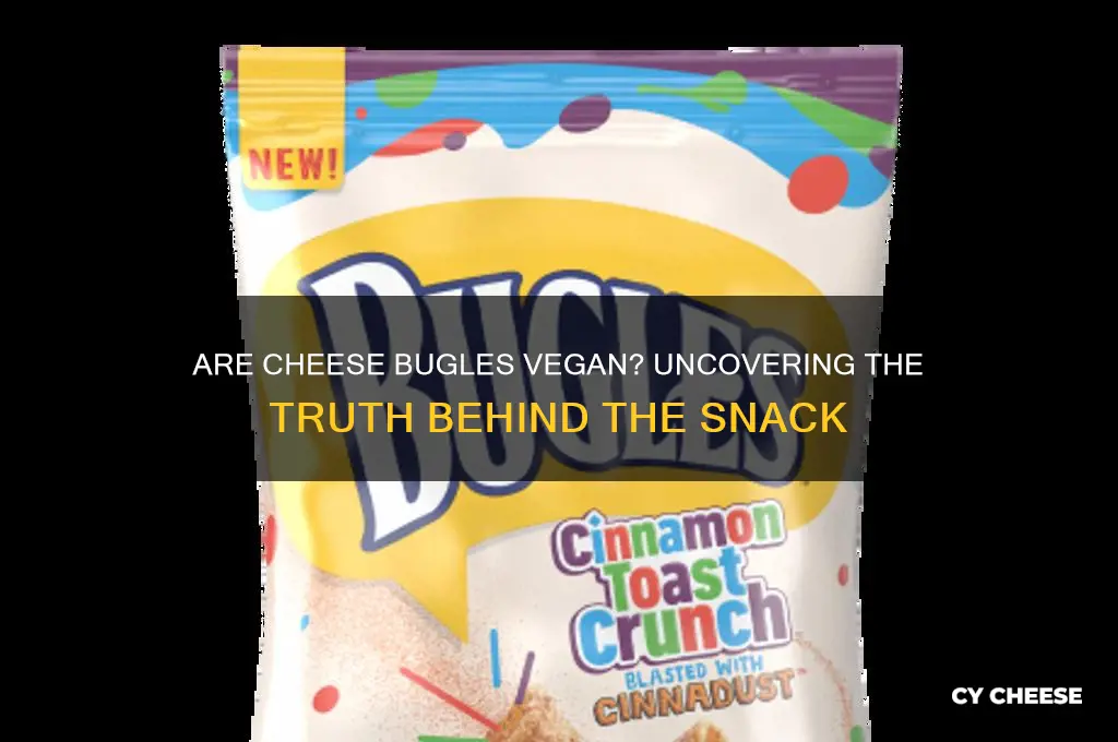 are cheese bugles vegan