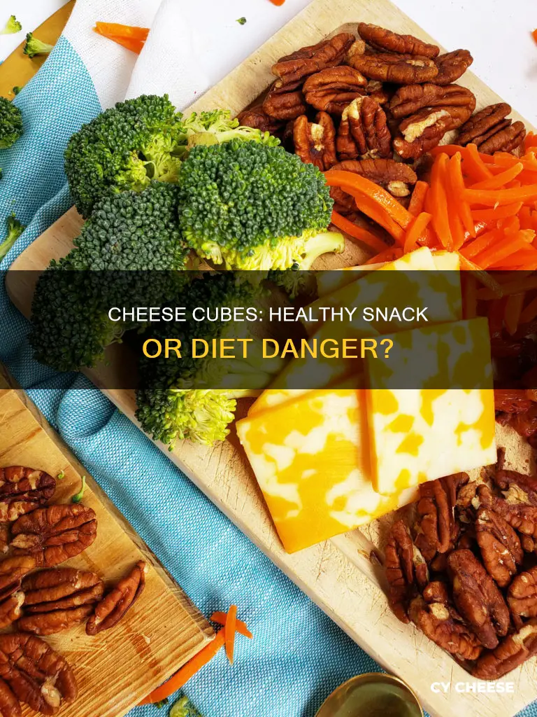 are cheese cubes a healthy snack