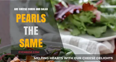 Cheese Curds vs. Salad Pearls: Unraveling the Culinary Confusion