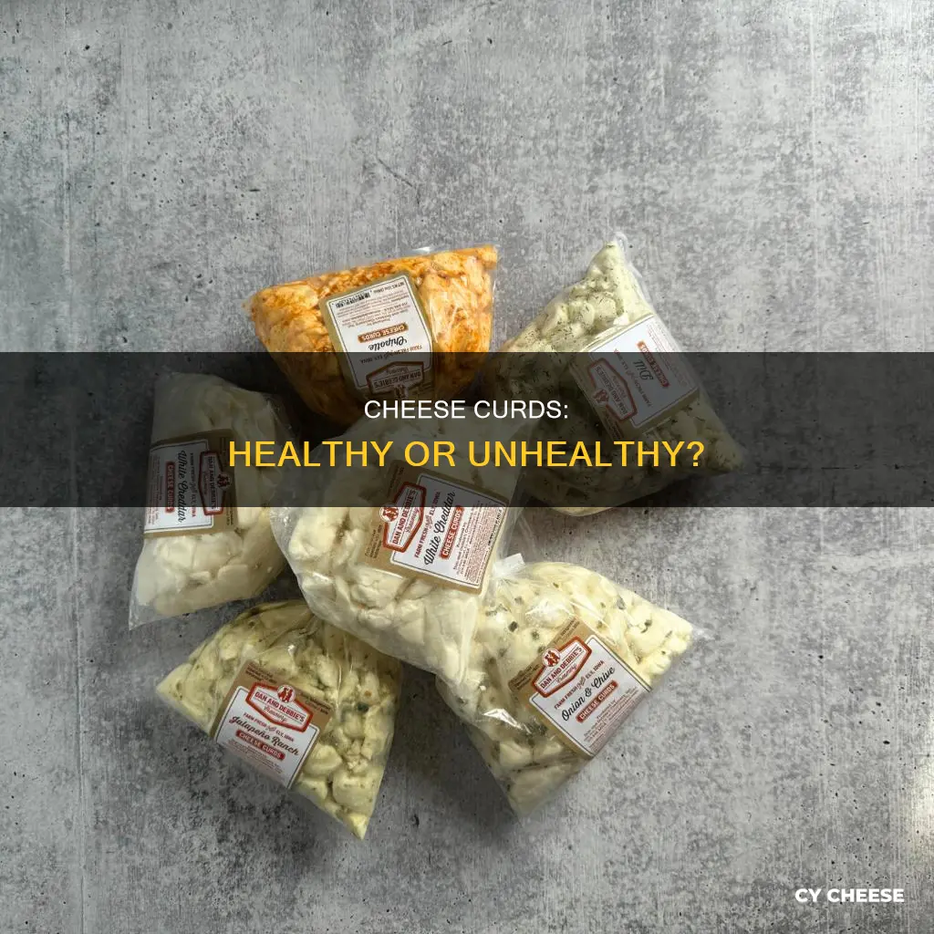 are cheese curds healthy