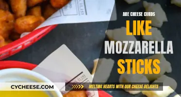 Cheese Curds and Mozzarella Sticks: What's the Difference?