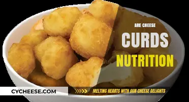 Cheese Curds Nutrition: Health Benefits, Facts, and Dietary Value Explained