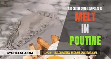 Cheese Curds: Melting or Not in Poutine?