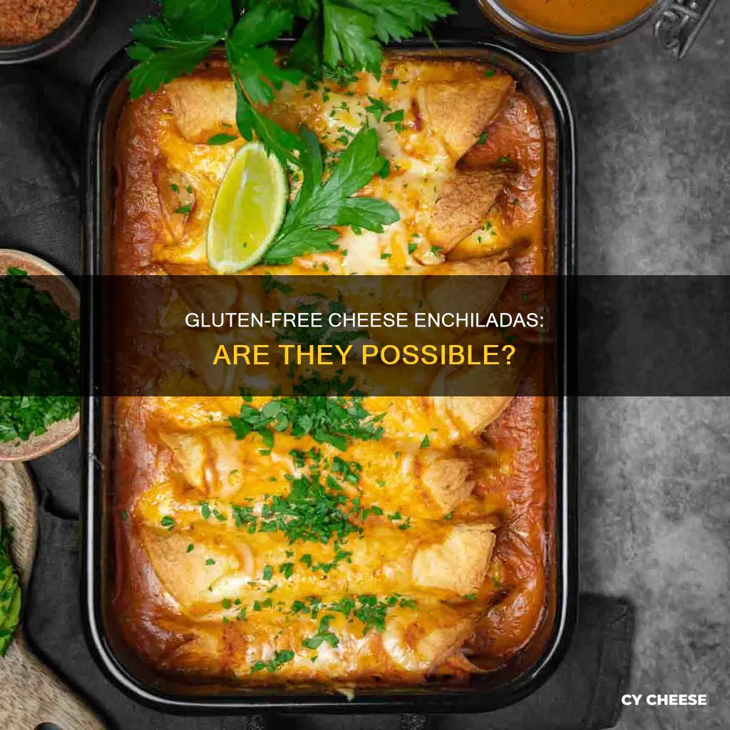are cheese enchiladas gluten free