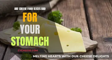 Cheese Food Slices: Good or Bad for Your Stomach?