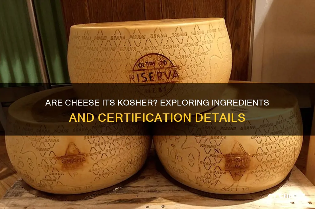 are cheese its kosher