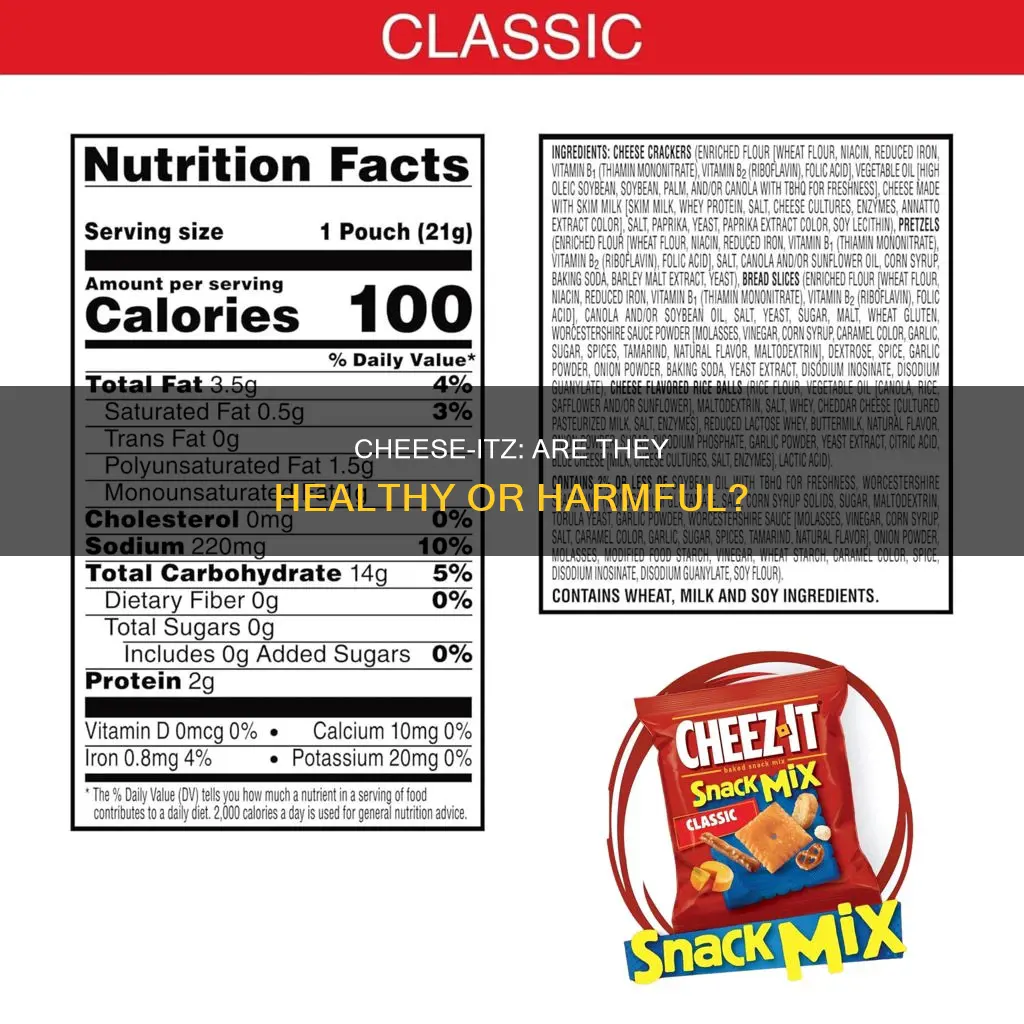 are cheese itz bad for you