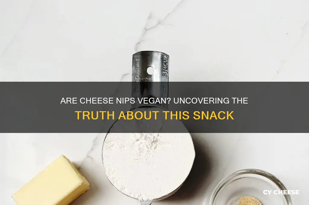 are cheese nips vegan