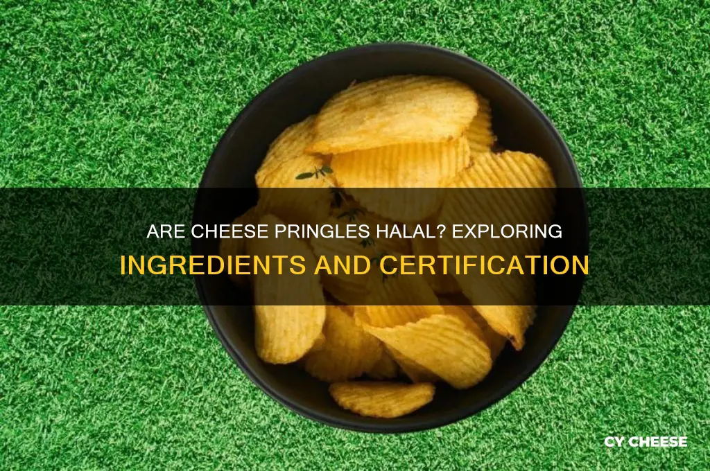 are cheese pringles halal