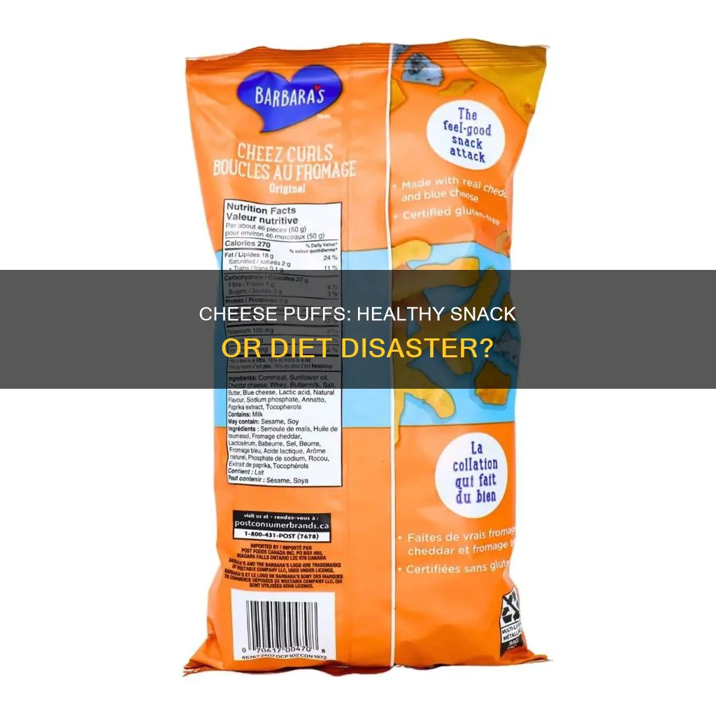 are cheese puffs bad for you