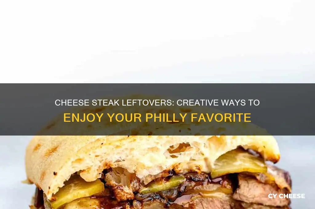 are cheese steak leftovers