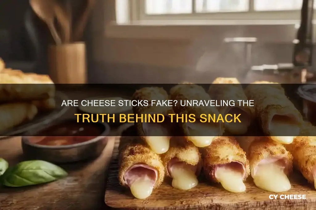 are cheese sticks fake