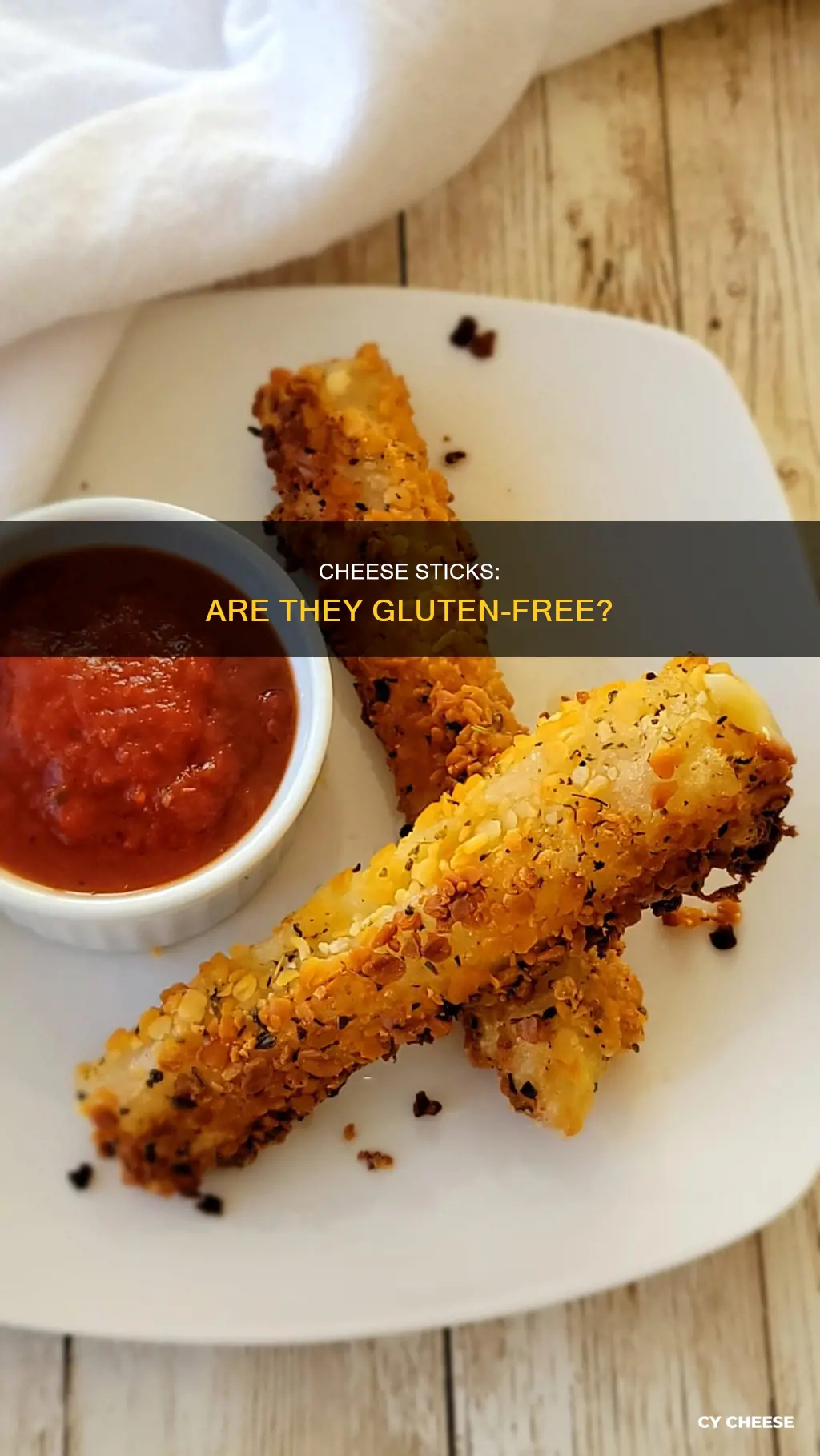 are cheese sticks gluten free