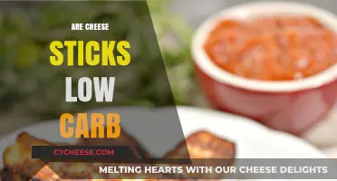 Cheese Sticks: A Low-Carb Snack Option?
