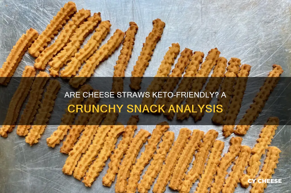 are cheese straws keto friendly