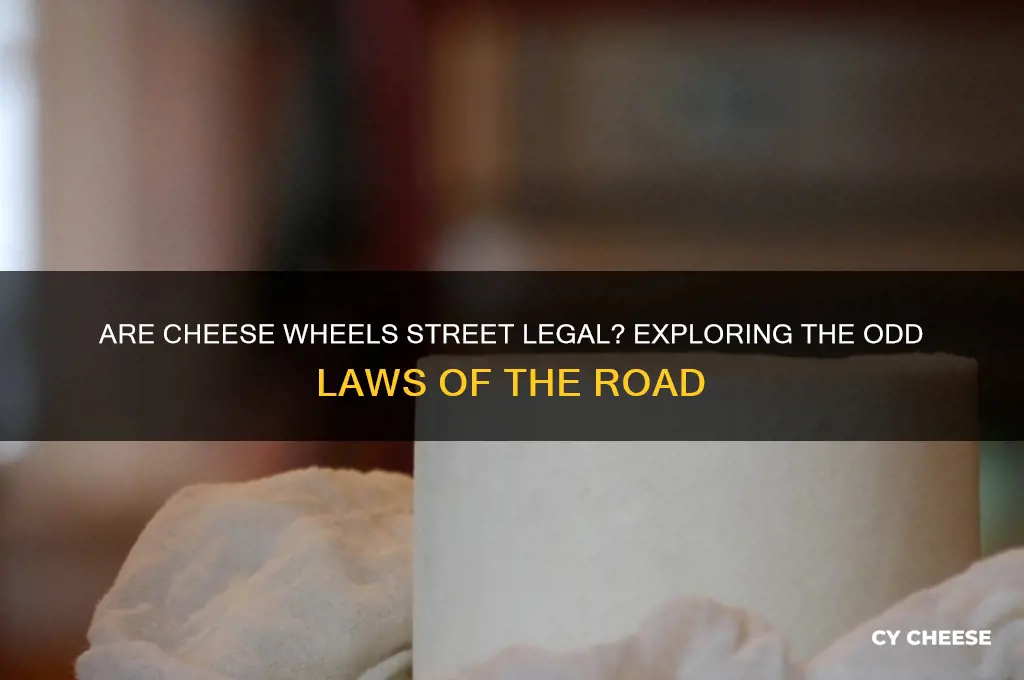 are cheese wheel street legal