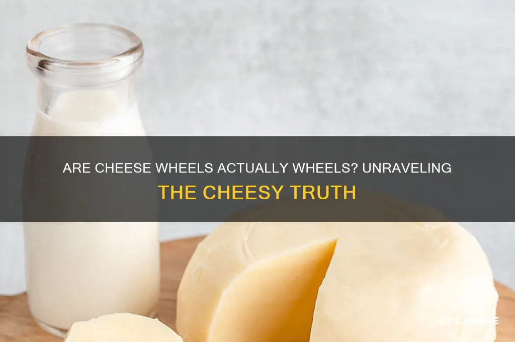 are cheese wheels wheels