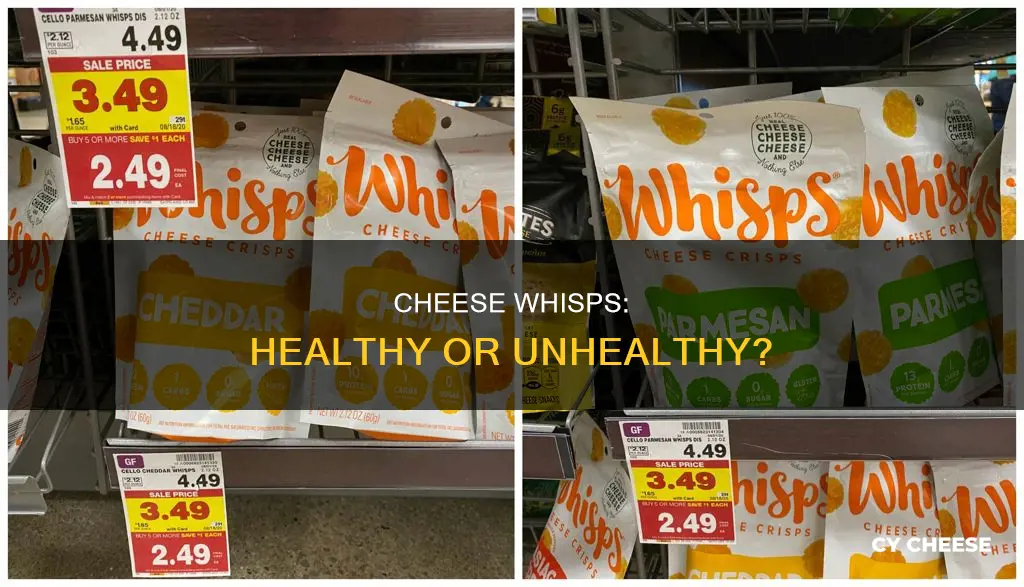 are cheese whisps healthy