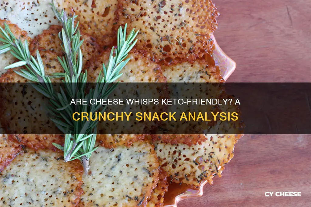 are cheese whisps keto friendly