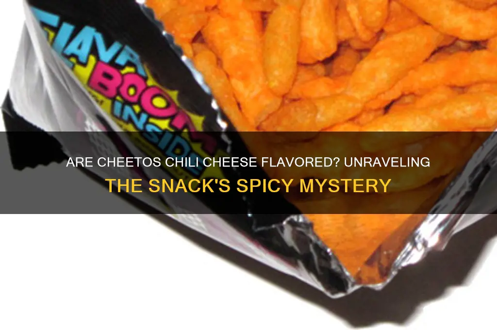 are cheetos chili cheese flavored