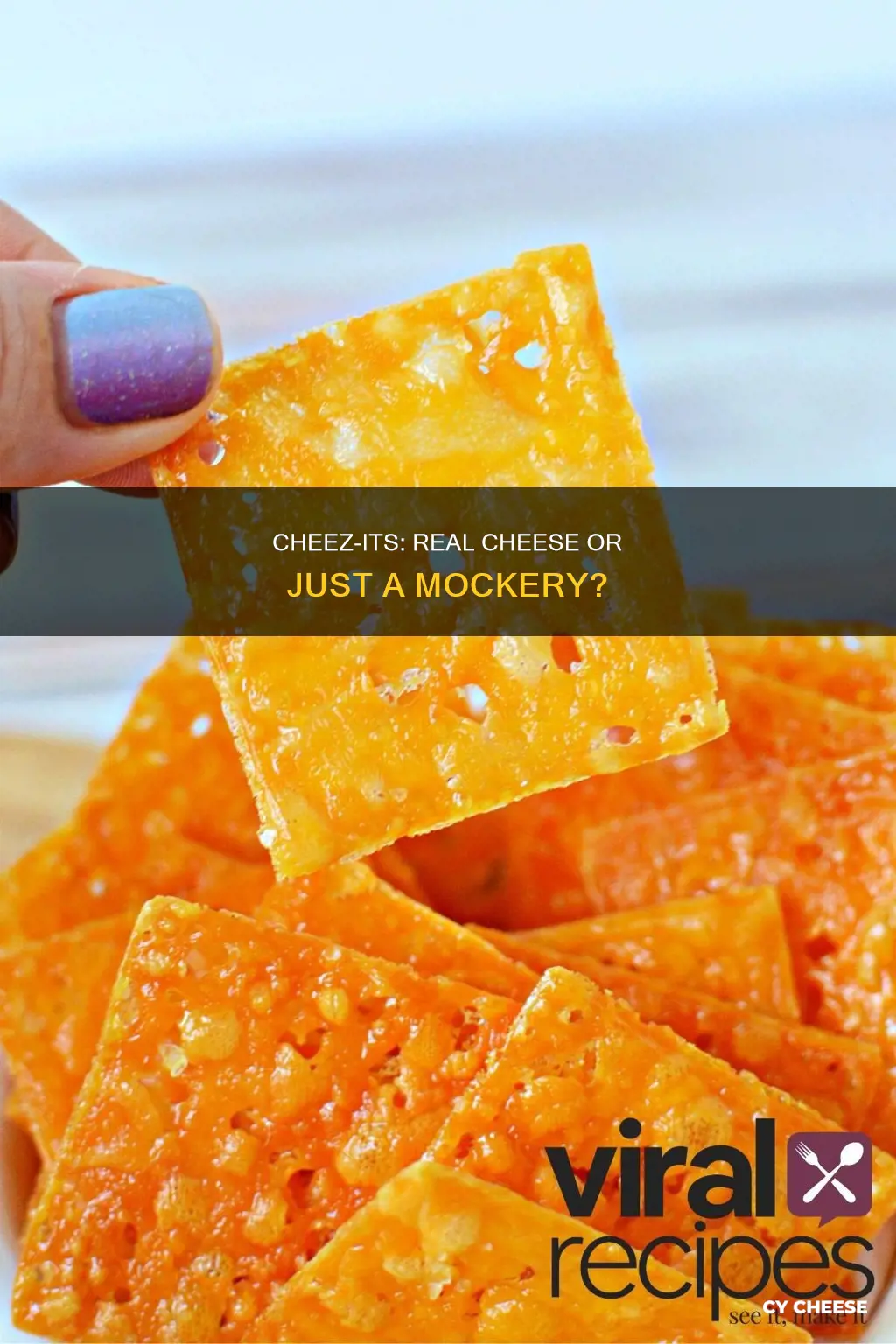 are cheez its made with real cheese