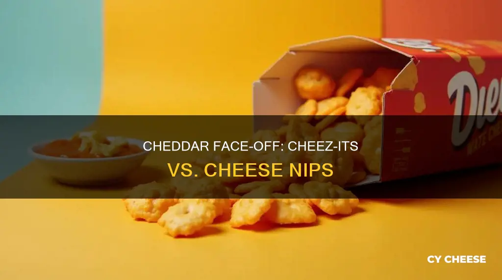 are cheez its vs cheese nips cheddar