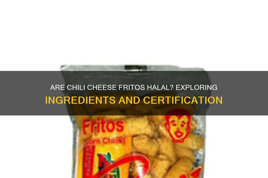 are chili cheese fritos halal