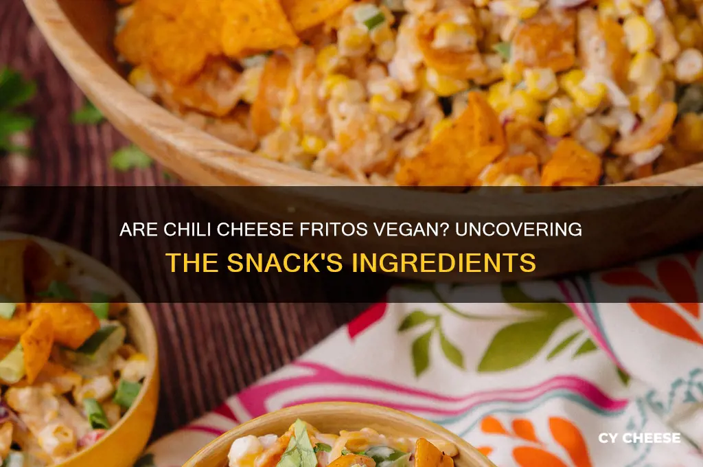 are chili cheese fritos vegan