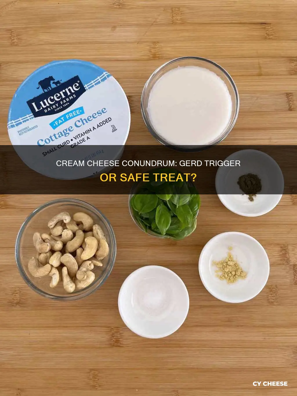 are chream cheeses bad for gerd