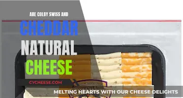 Colby Swiss and Cheddar: Natural Cheese or Processed?