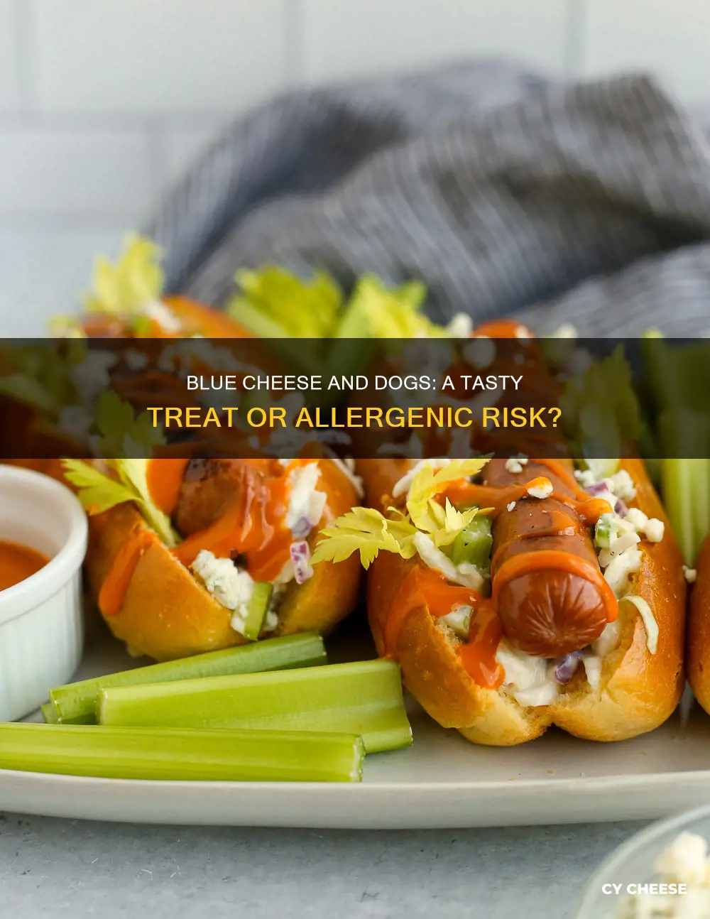 are dogs allergic to blue cheese