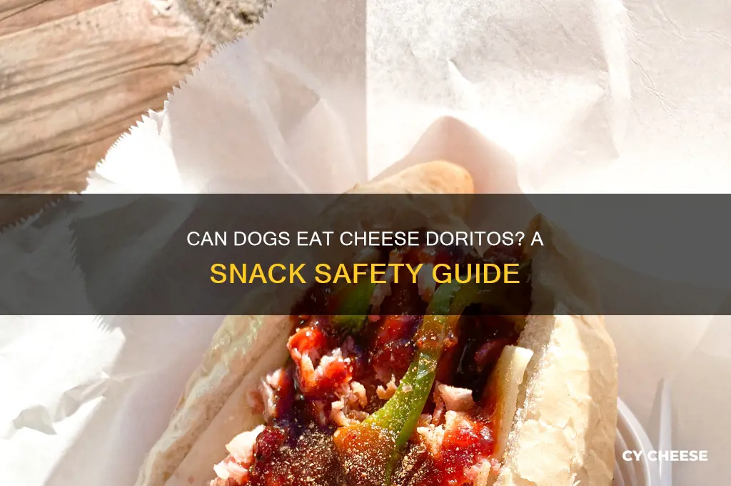 are dogs allowed cheese doritos