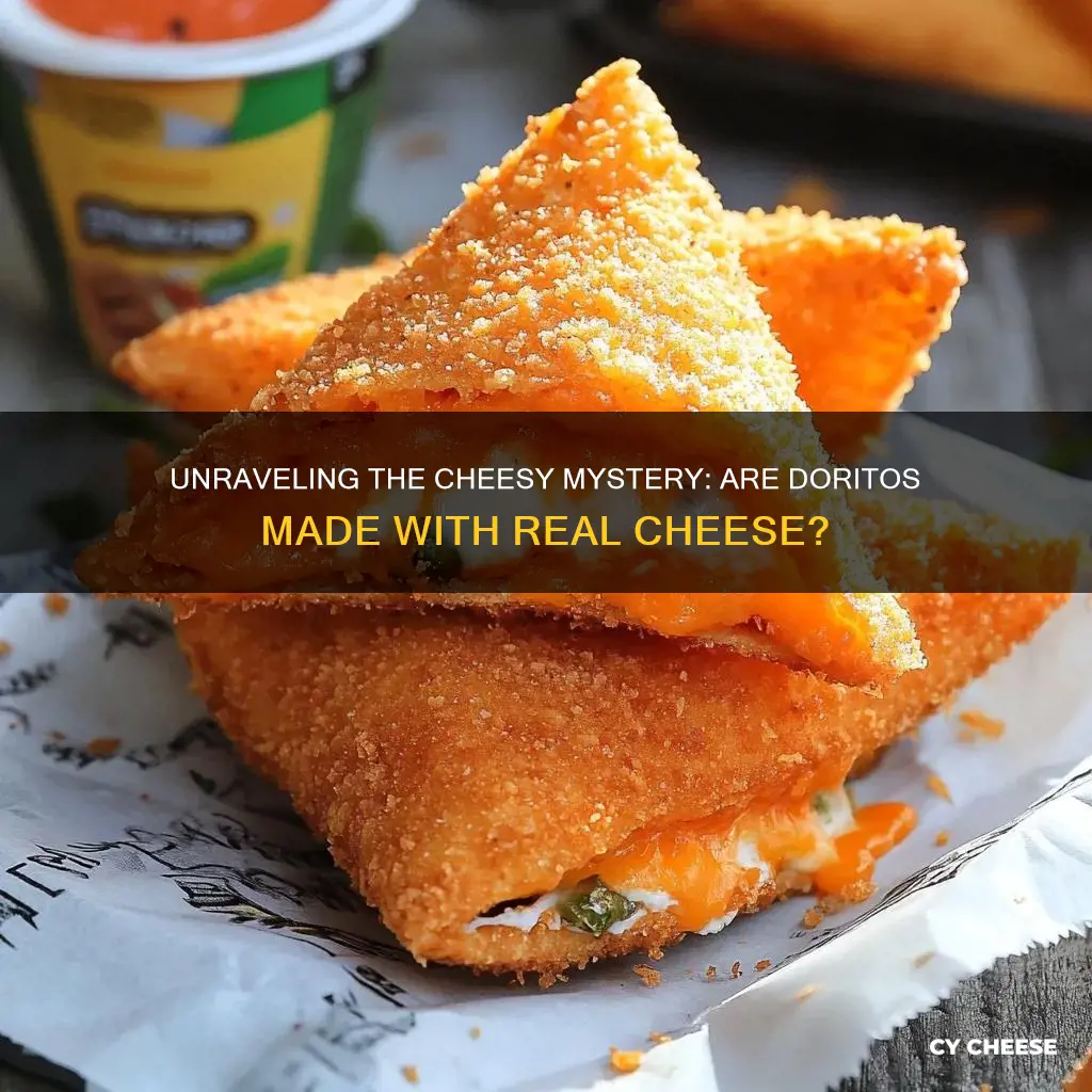 are doritos made with real cheese