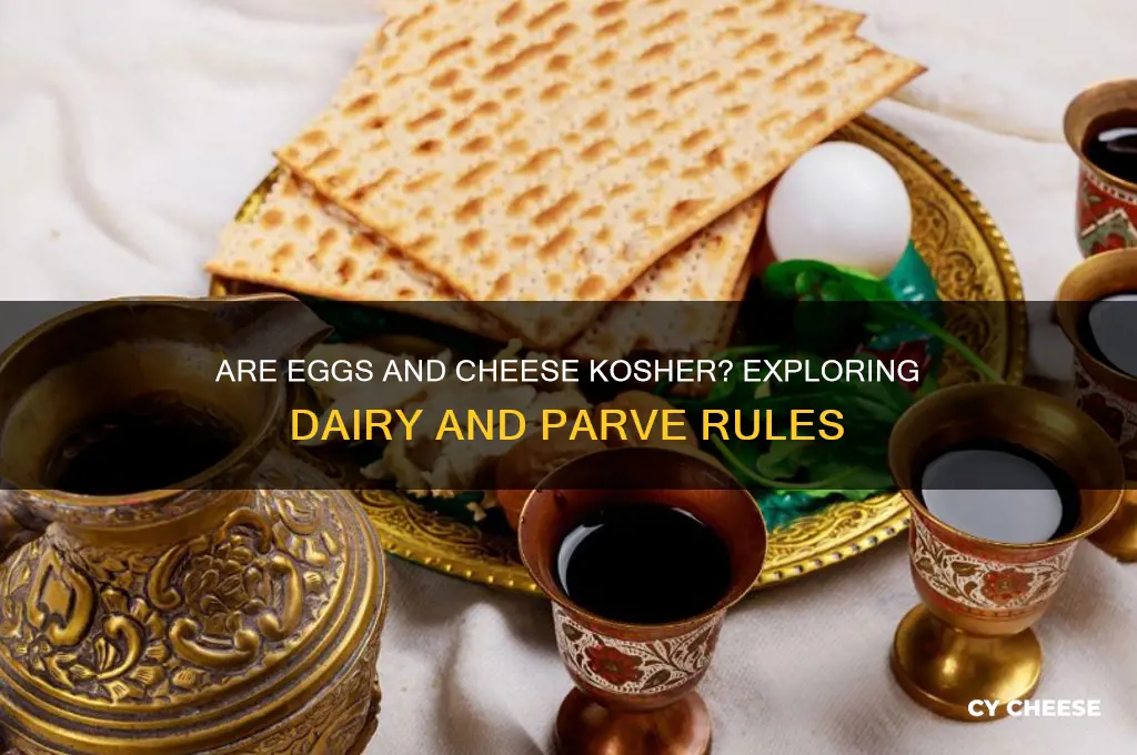 are eggs and cheese kosher