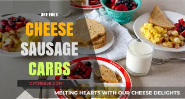 What's in Your Fridge? Carbs in Eggs, Cheese, and Sausage