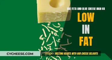 Cheese Fat Facts: Feta and Blue Cheese's Fat Content