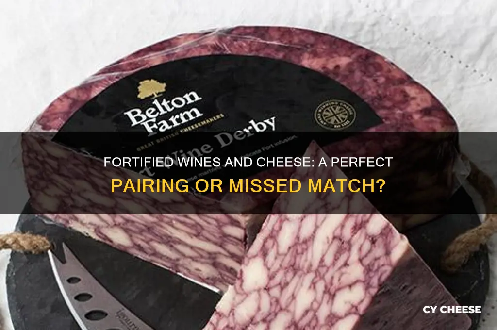 are fortified wines good with cheese