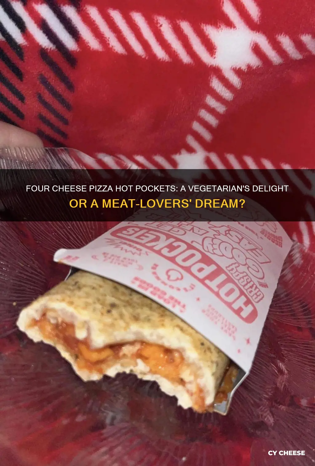 are four cheese pizza hot pockets vegetarian