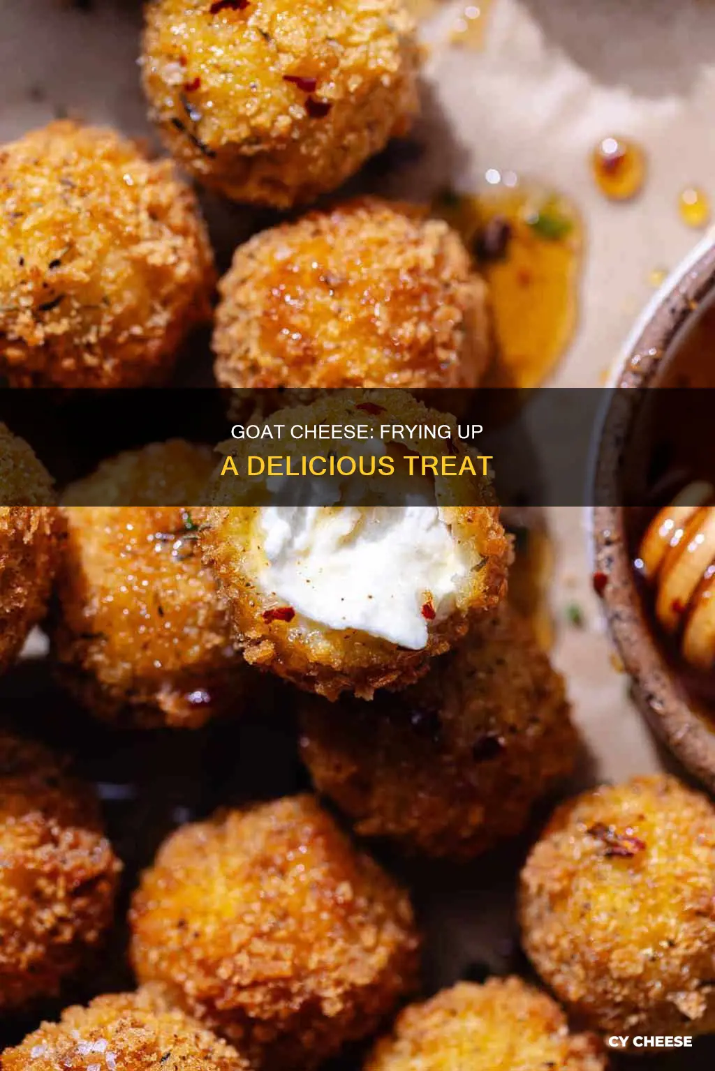 are fried goat cheese