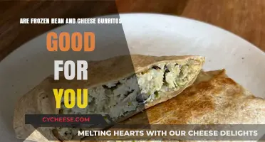 Frozen Bean and Cheese Burritos: Healthy Choice or Guilty Pleasure?