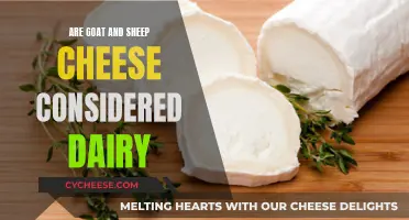 Goat and Sheep Cheese: Dairy or Not?