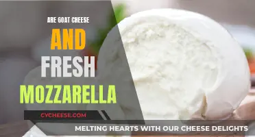 Goat Cheese vs. Fresh Mozzarella: Unraveling the Creamy Differences